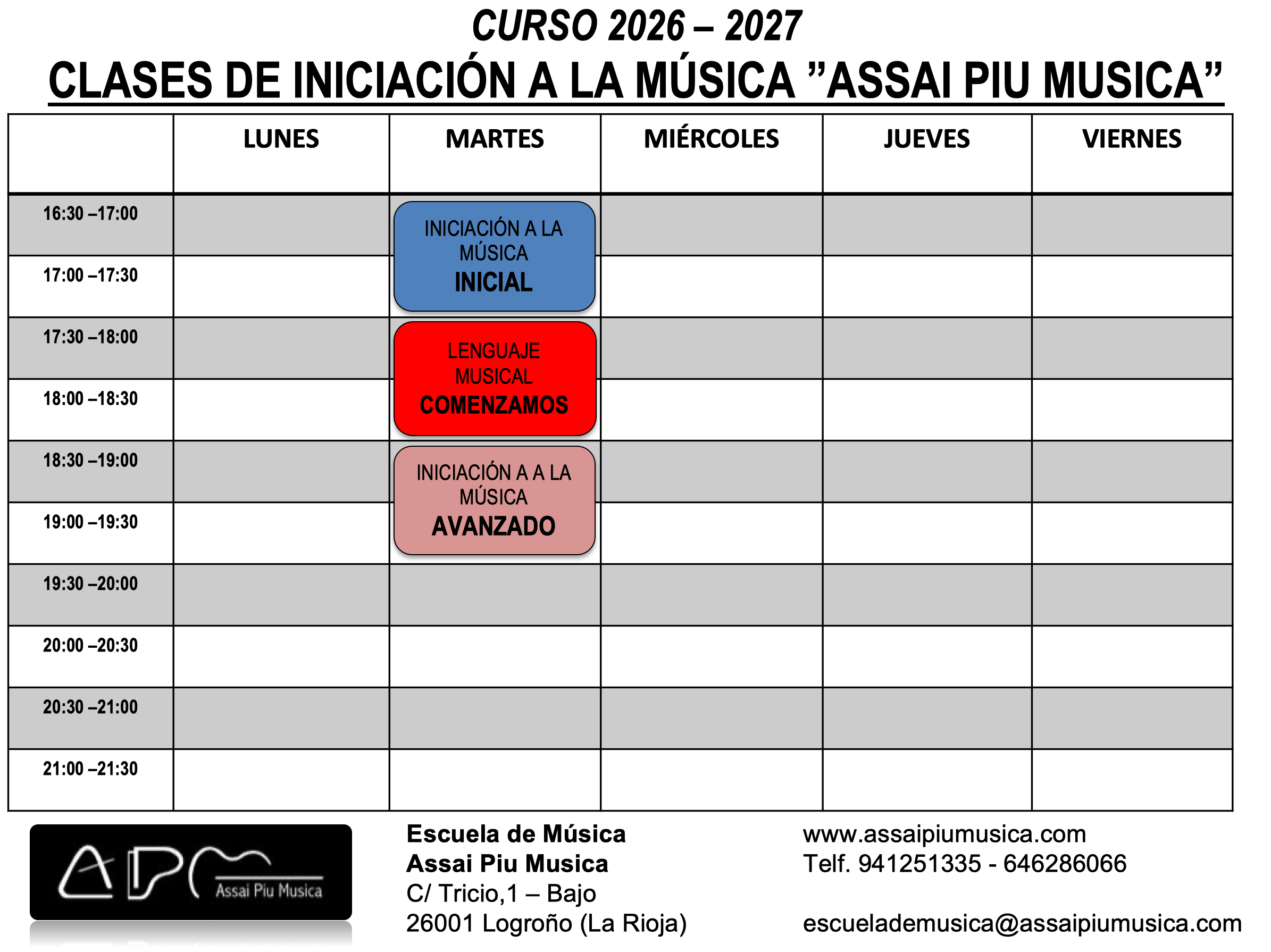 INICIACIÓN A LA MÚSICA
